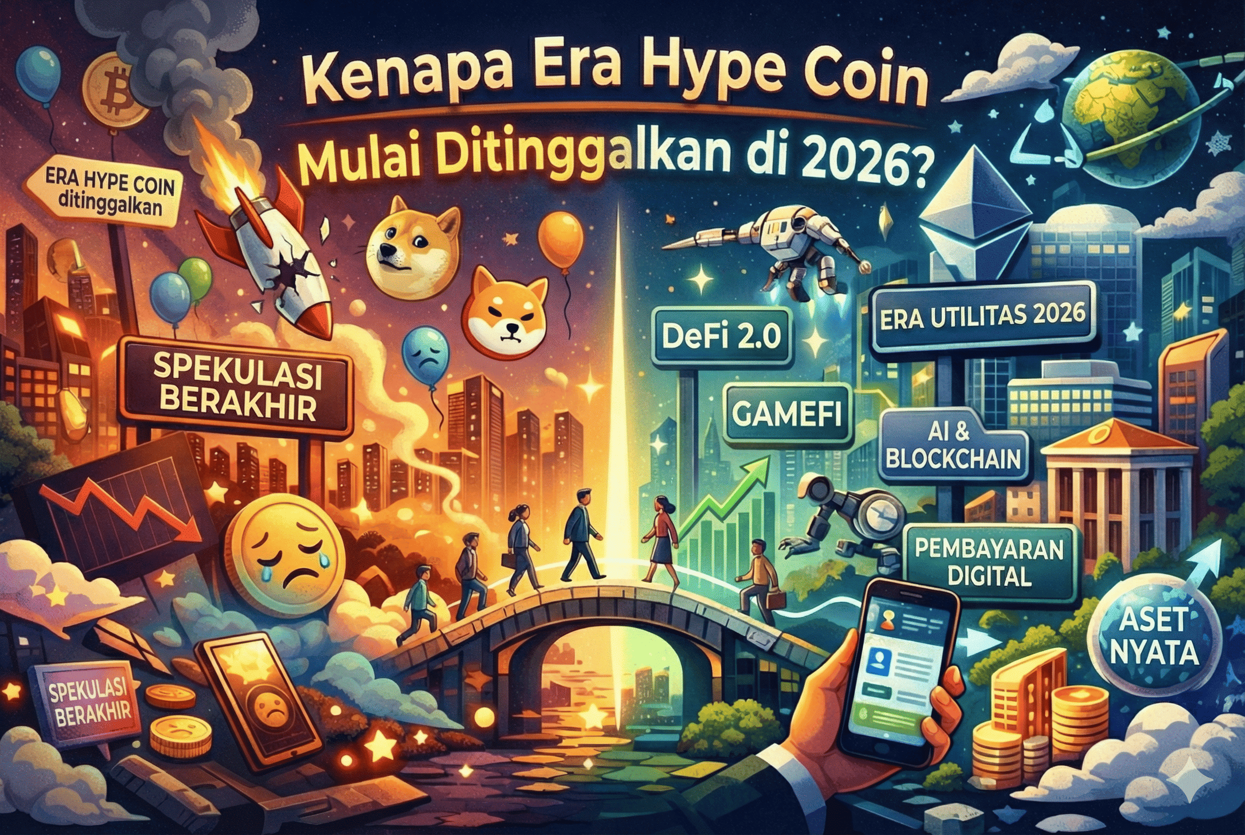 Kenapa Era Hype Coin Mulai Ditinggalkan di 2026?